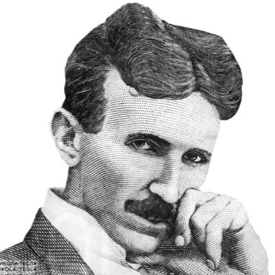 Tesla portrait